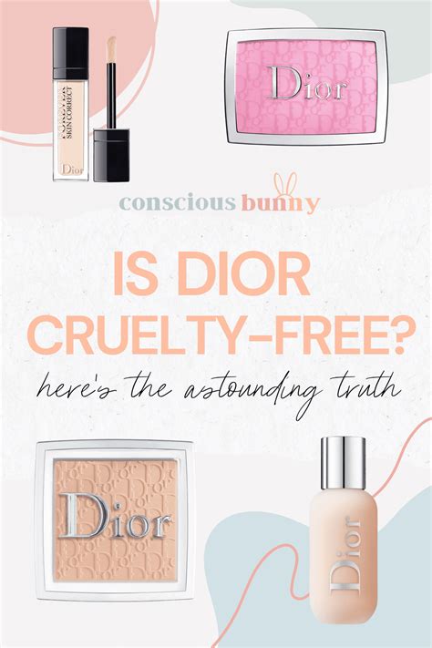 dior animal testing|why is Dior cruelty free.